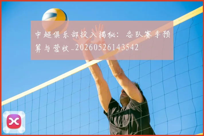 中超俱乐部投入揭秘：各队赛季预算与营收_20260526143542